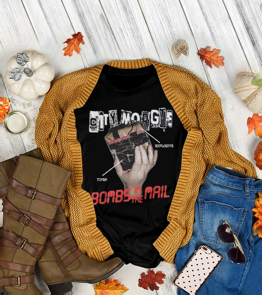 City Morgue Explosive Timer Bombs In The Mail T-Shirt