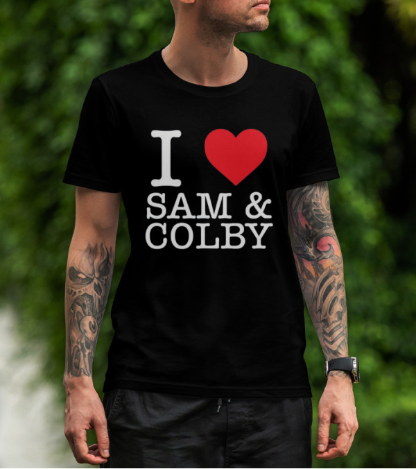 I Heart Sam And Colby T-Shirt
