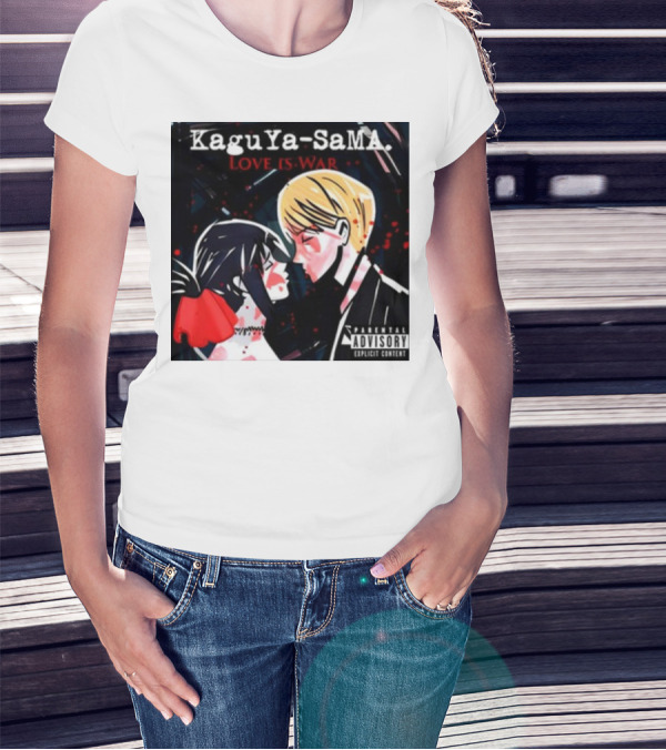 Kaguya-Sama Love Is War Explicit Content Parental Advisory T-Shirt