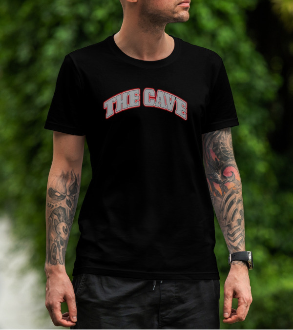 The Cave Aesthetic Collegiate Sports T-Shirt