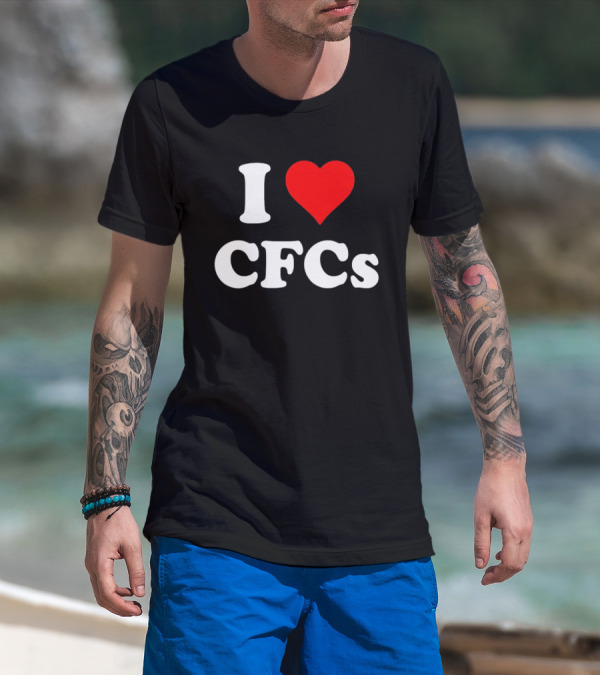 Ap Students Subreddit I Love Cfcs Bold Classic T-Shirt