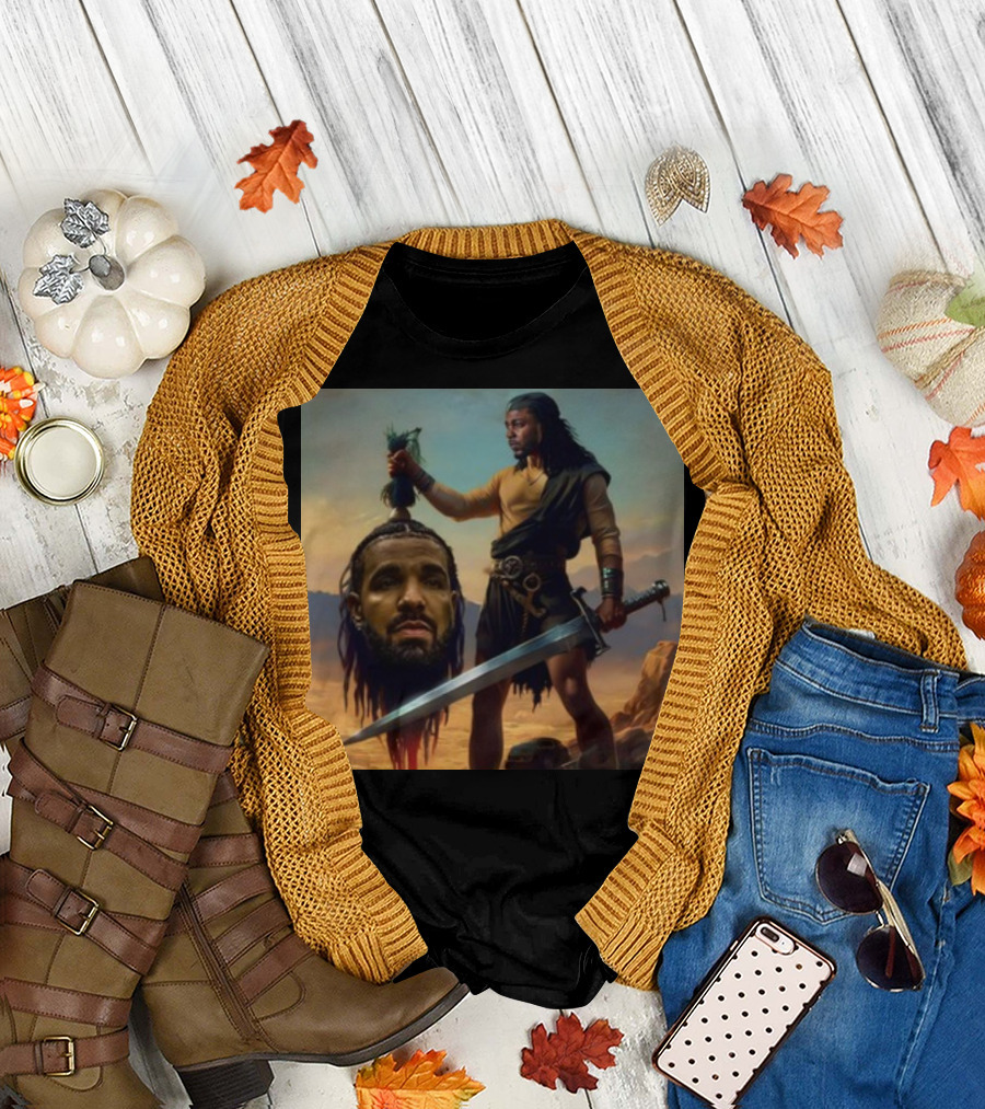 Kendrick Overcomes Drake in Epic Artistic Battle T-Shirt