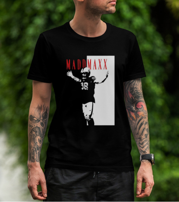 MADD MAXX Football Player T-Shirt