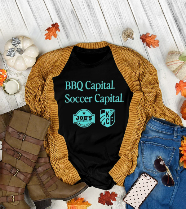 BBQ Capital Soccer Capital Joe's Kansas City KC T-Shirt