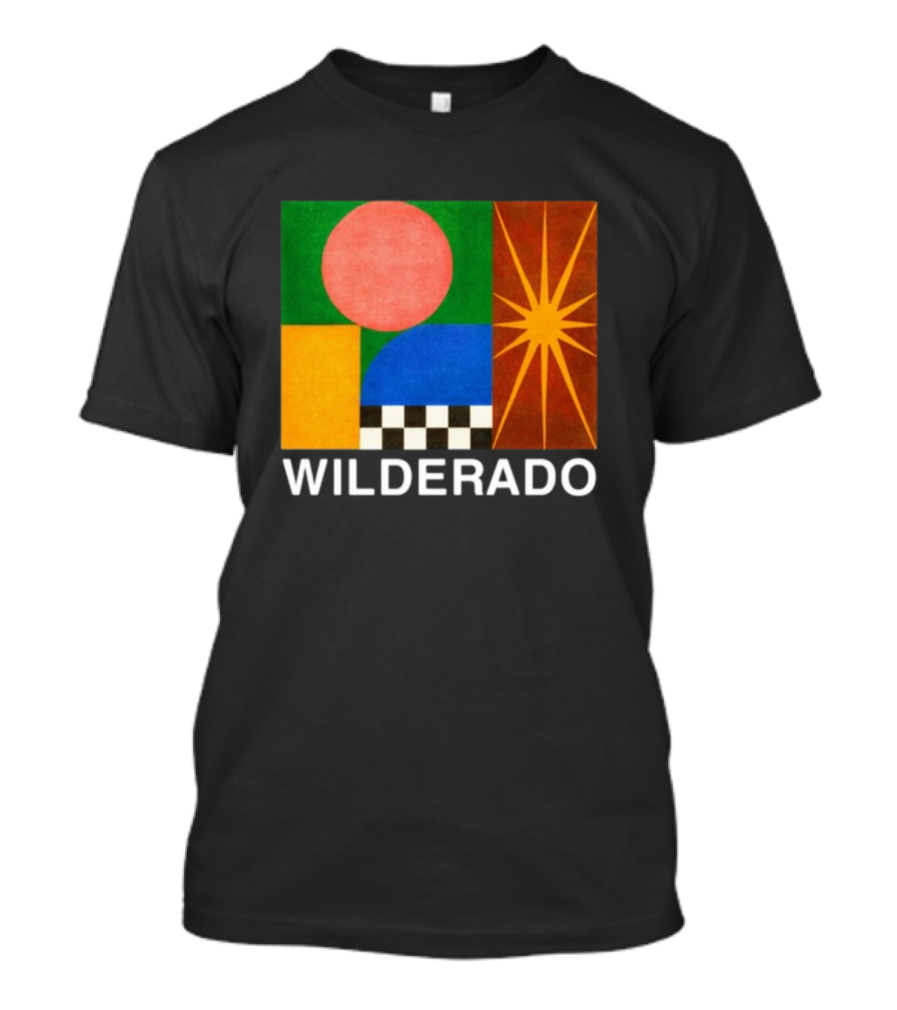 Wilderado Colorful Geometric Abstract T-Shirt