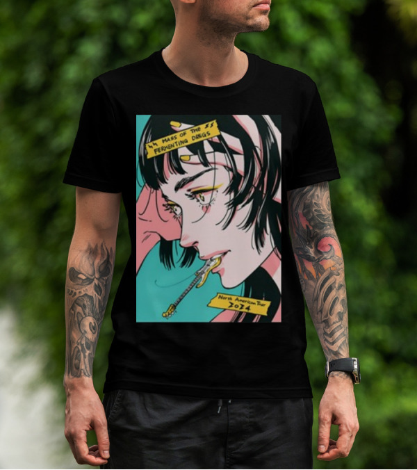 Motfd Ai Kozaki Mass Of The Fermenting Dregs North American Tour T-Shirt