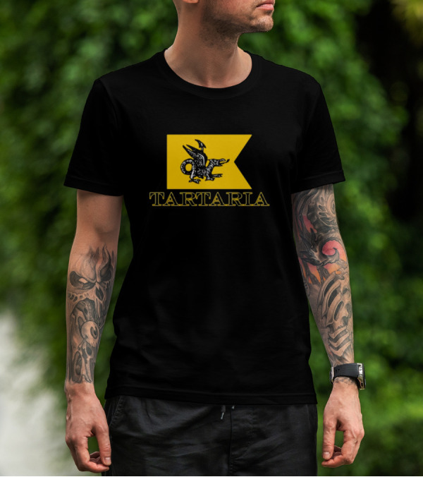 Tartaria Flag Emblem With Mythical Creature T-Shirt
