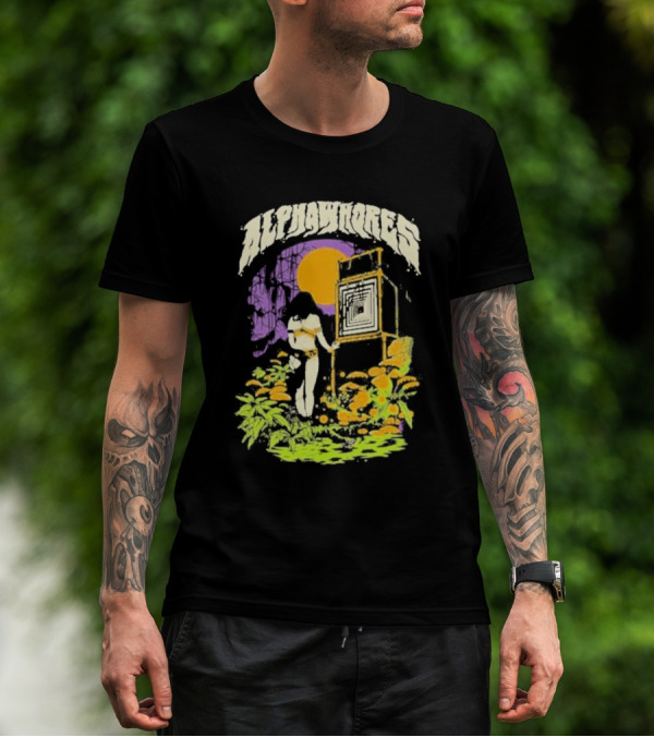 Alphawhores Psychedelic Rock Amplifier Sunflowers Erlebnis T-Shirt