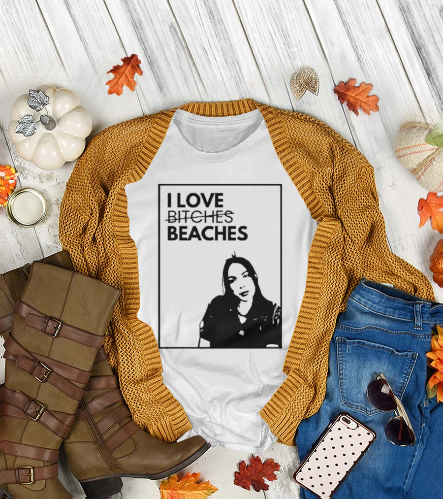 Charlotte I Love Beaches Image T-Shirt