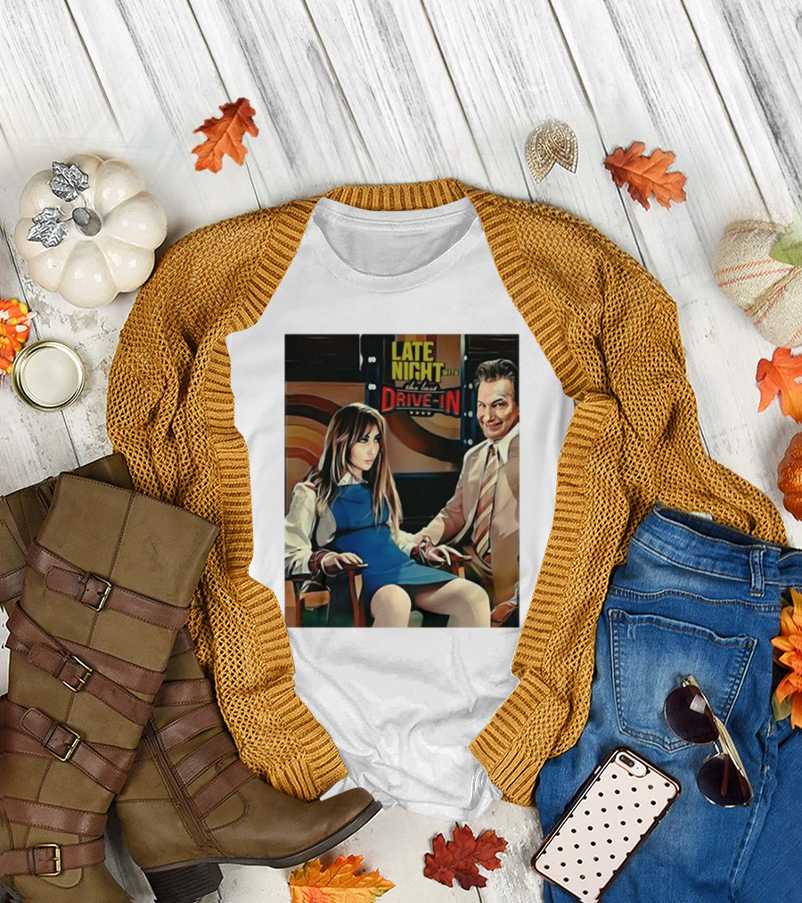 Late Night With The Last Drive In Retro T-Shirt