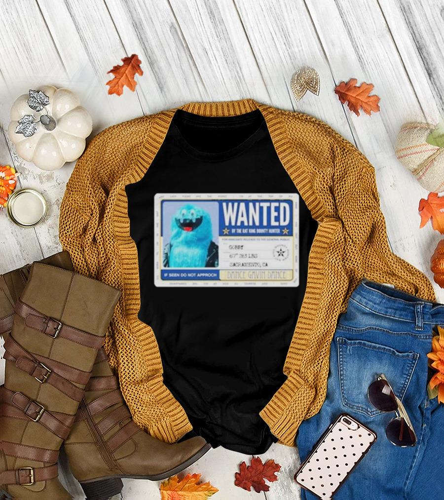 Dance Gavin Dance Wanted Gobby Rae King Bounty Hunter Sacramento T-Shirt
