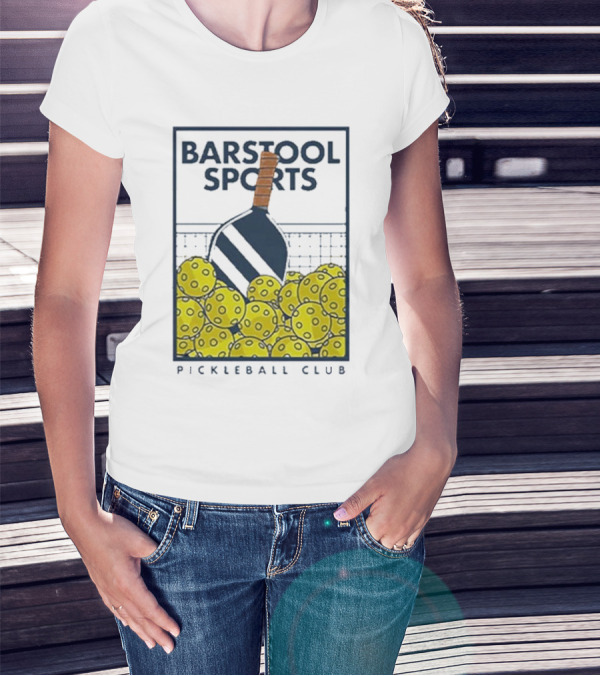 Pickleball Club Paddle And Balls T-Shirt
