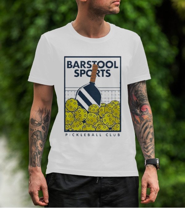 Pickleball Club Paddle And Balls T-Shirt