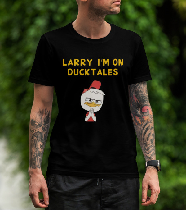LARRY I'M ON DUCKTALES DUCK IN RED HAT T-Shirt