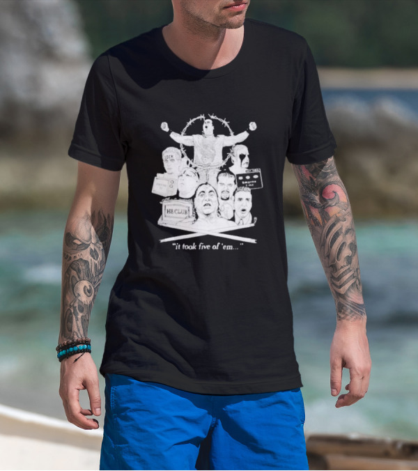 Welcome To Smyrna Delaware Jeezus H8 Club It Took Five Of 'Em T-Shirt