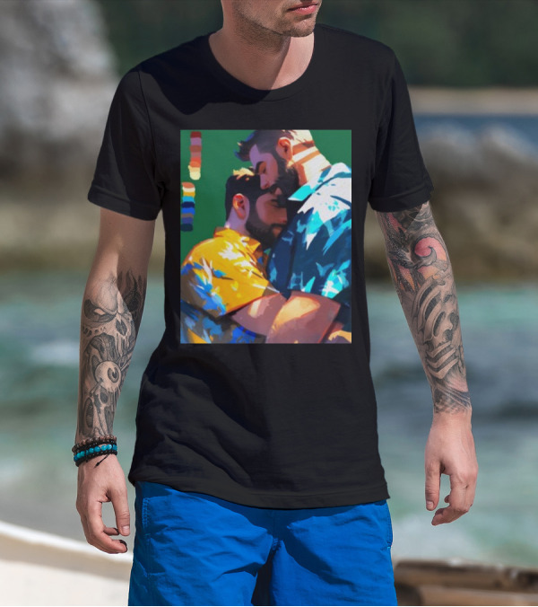 Ego Rodriguez Colours Pride Men's Embrace T-Shirt
