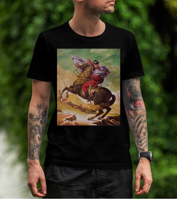 Maximilian Dood Raul Julia M Bison Crossing The Alps T-Shirt