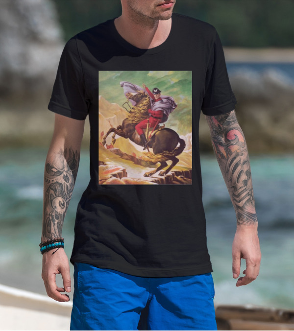 Maximilian Dood Raul Julia M Bison Crossing The Alps T-Shirt