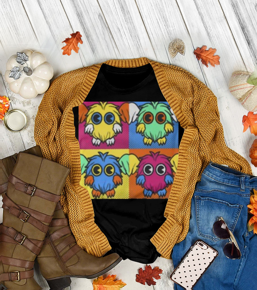 Pvramid Store The Kubirohol Mainstreet Colorful Owl Creatures Quadrant T-Shirt