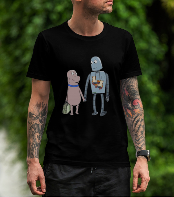 Robot Dreams Dog And Robot Adventure Friends T-Shirt