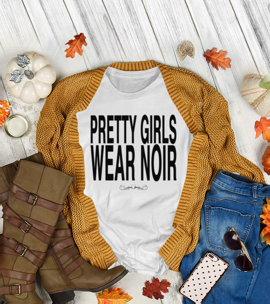 Pretty Girls Wear Noir Enigmatic T-Shirt