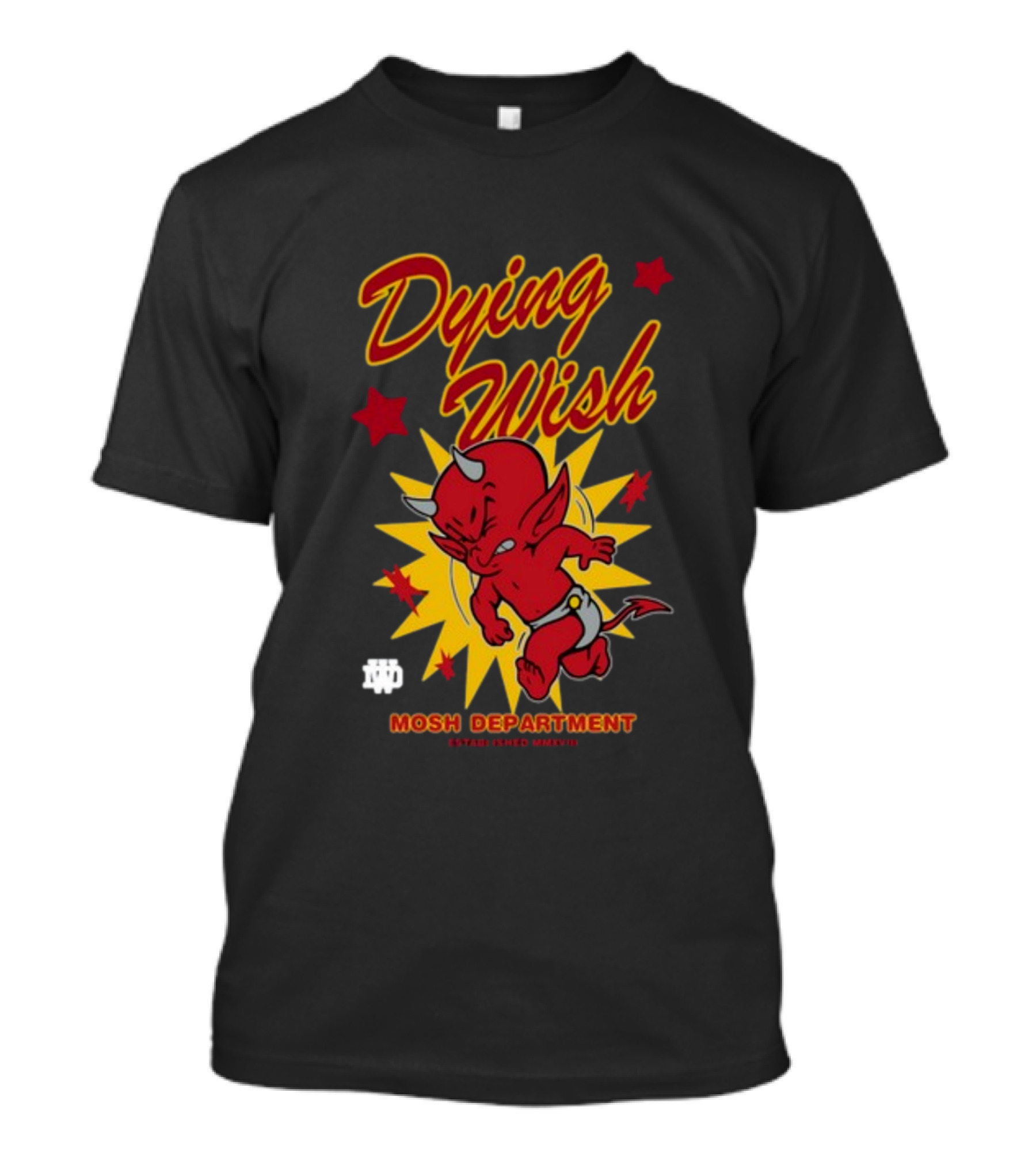 Dying Wish Devil Mosh Department Established Forever T-Shirt
