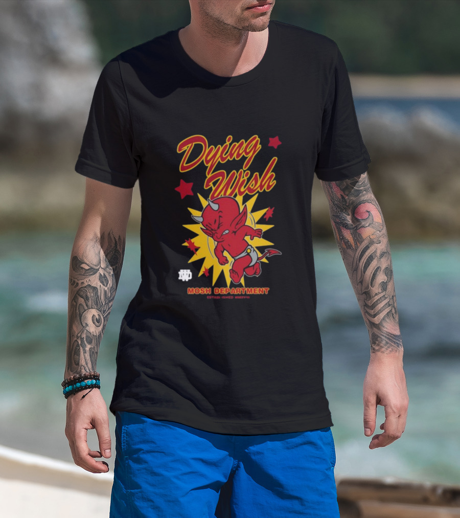 Dying Wish Devil Mosh Department Established Forever T-Shirt