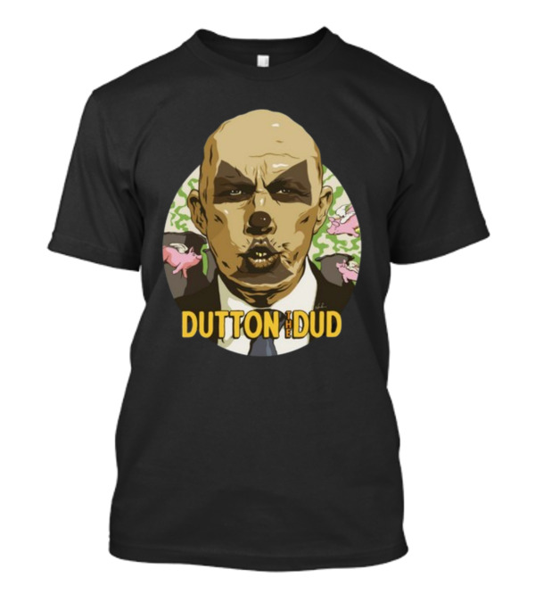Nordacious Dutton The Dud Flying Pigs Comic T-Shirt