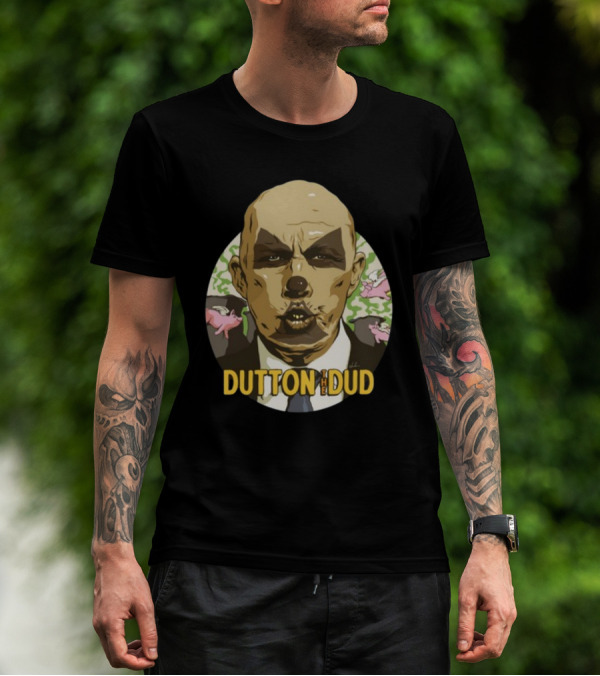 Nordacious Dutton The Dud Flying Pigs Comic T-Shirt
