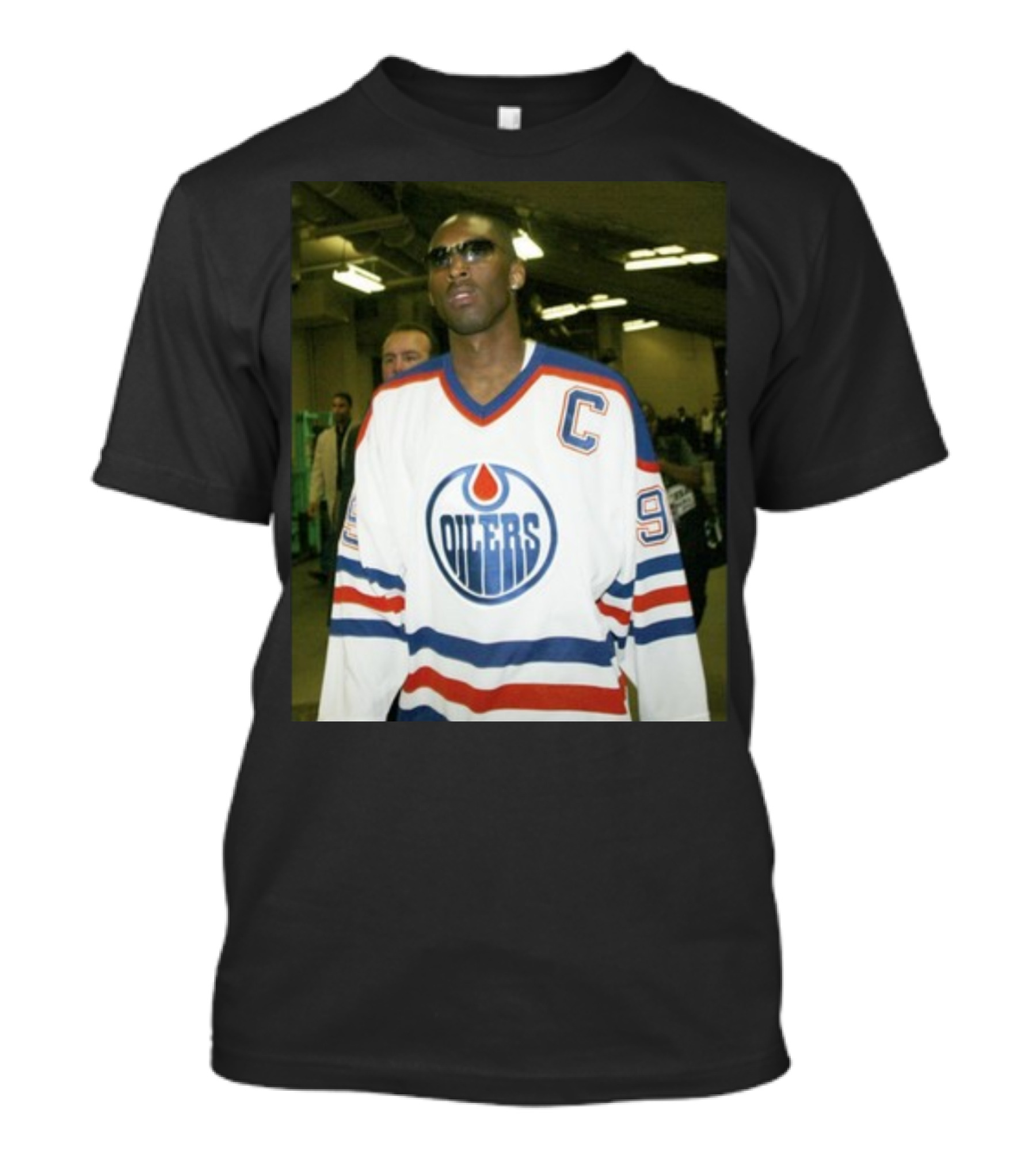 Warren Foegele Wearing Mamba Oilers 99 T-Shirt