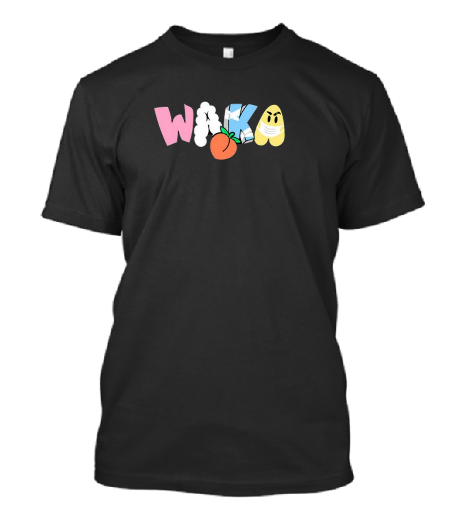 Willito Waka Kulo Y Tetas Peach And Emoji Elements T-Shirt