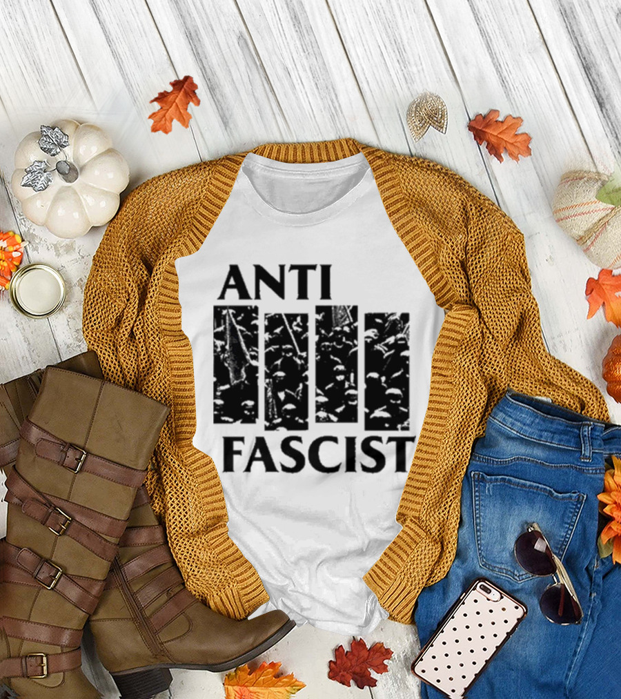 Jim Jarmusch Anti Fascist Punk Band Logo Influence T-Shirt