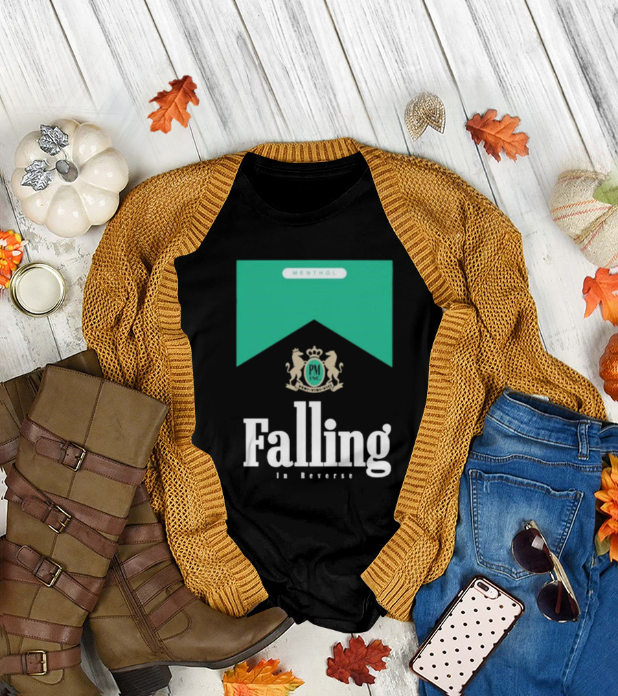 Falling In Reverse Menthol Crest and PM T-Shirt