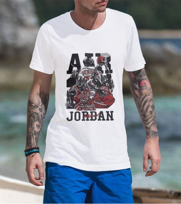 Air Jordan Bulls 23 The Greatest Of All Time Michael Jordan T-Shirt