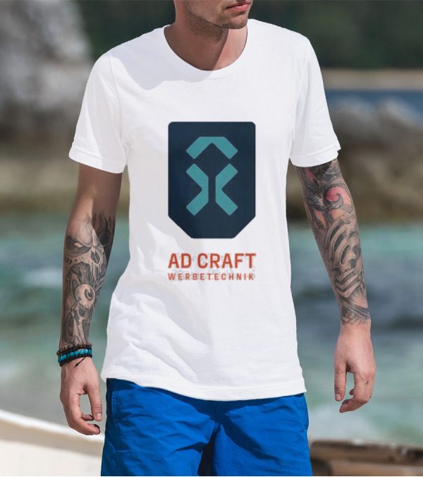 Ad Craft Werbetechnik Emblem Symbolic Representation T-Shirt
