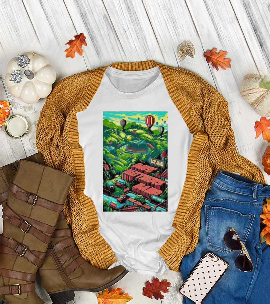 Dave Matthews Band Alpine Valley Music Theatre East Troy Hot Air Balloons June 22 T-Shirt