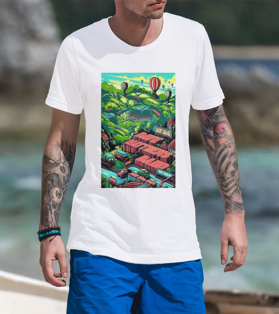 Dave Matthews Band Alpine Valley Music Theatre East Troy Hot Air Balloons June 22 T-Shirt