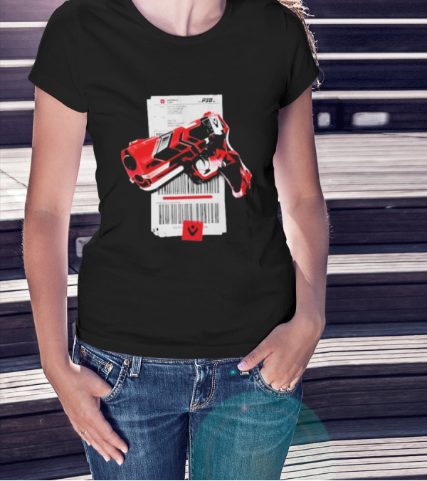 Sentinels Pistol Barcode PSD Capsule T-Shirt