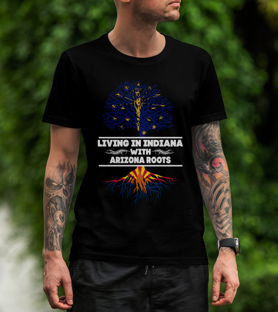 Indiana Life Embracing Arizona Heritage Tree T-Shirt