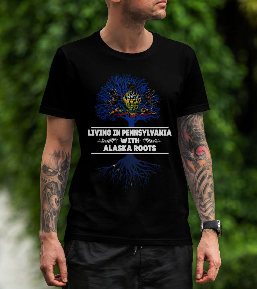 Pennsylvania Heritage Alaska Roots Proud State Blend T-Shirt