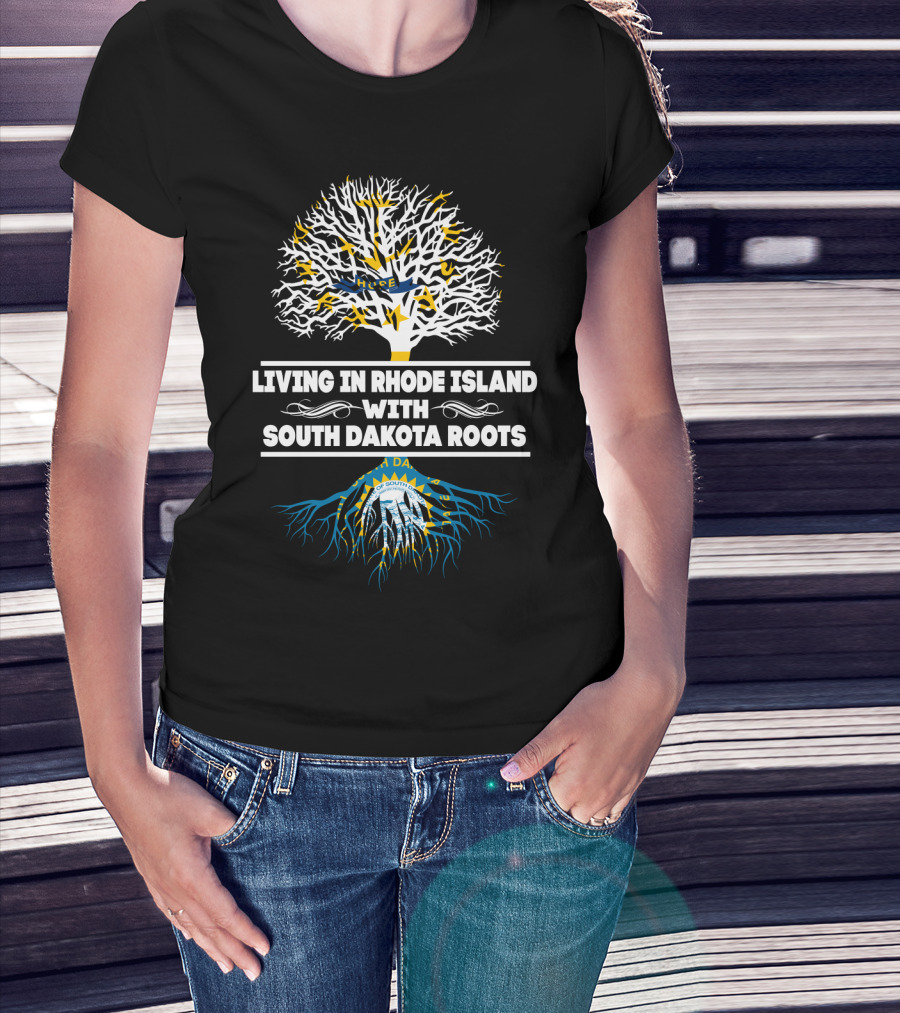Rhode Island Residence With Deep South Dakota Roots Proudly Represented T-Shirt