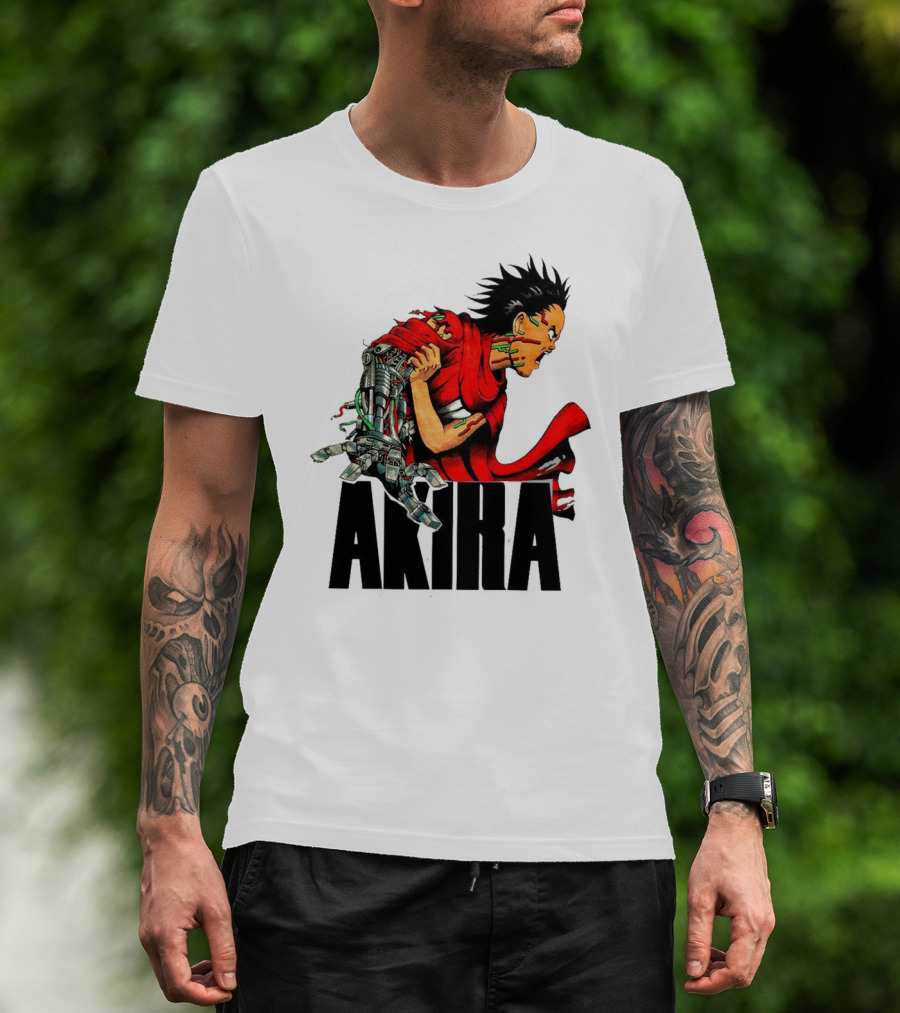 AKIRA TETSUO VtG 80s Manga Anime Comic Movie Cyberpunk T-Shirt