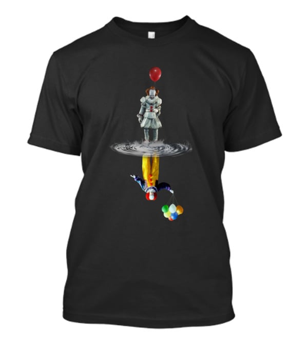 Pennywise IT Clown Balloon Reflection Duality T-Shirt