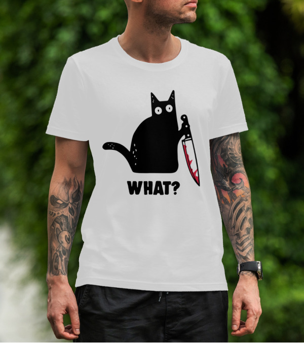 What Cat Knife T-Shirt