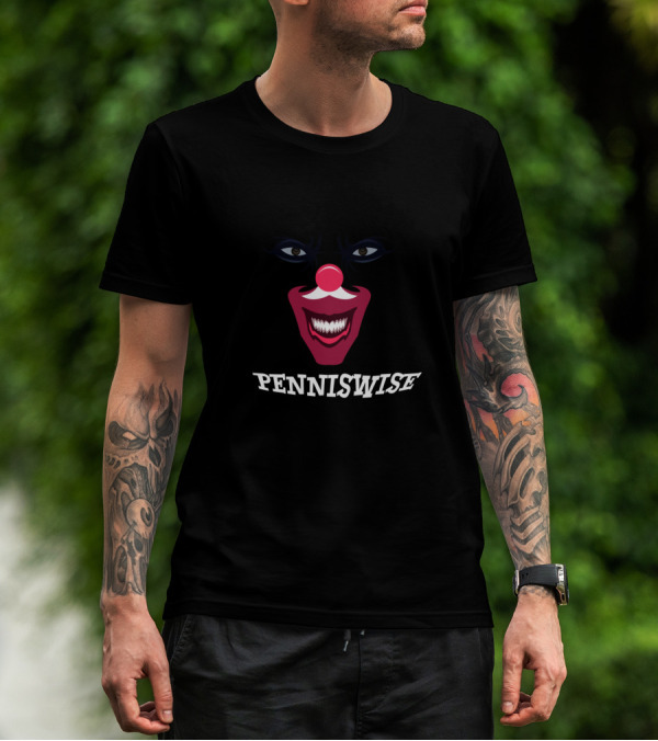 PENNYWISE Clown Face IT T-Shirt
