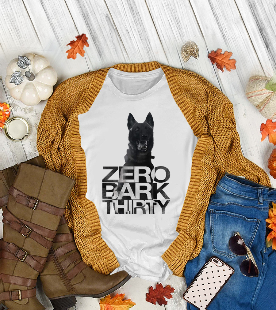 Zero Bark Thirty Hero Dog Conan T-Shirt