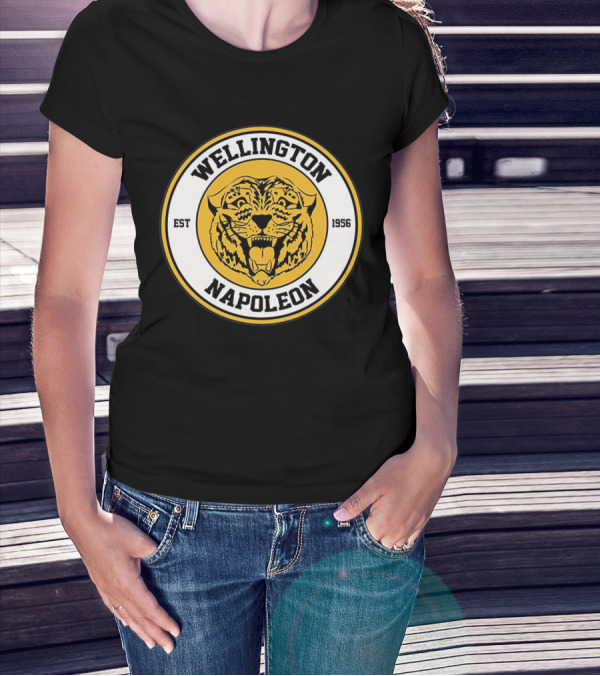 Wellington Napoleon Tigers EST 1956 Tiger Emblem T-Shirt