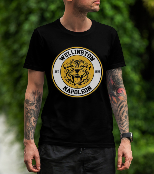 Wellington Napoleon Tigers EST 1956 Tiger Emblem T-Shirt