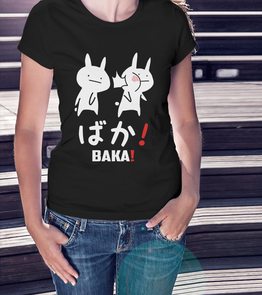 Anime Baka Rabbit Slap BAKA Japanese T-Shirt