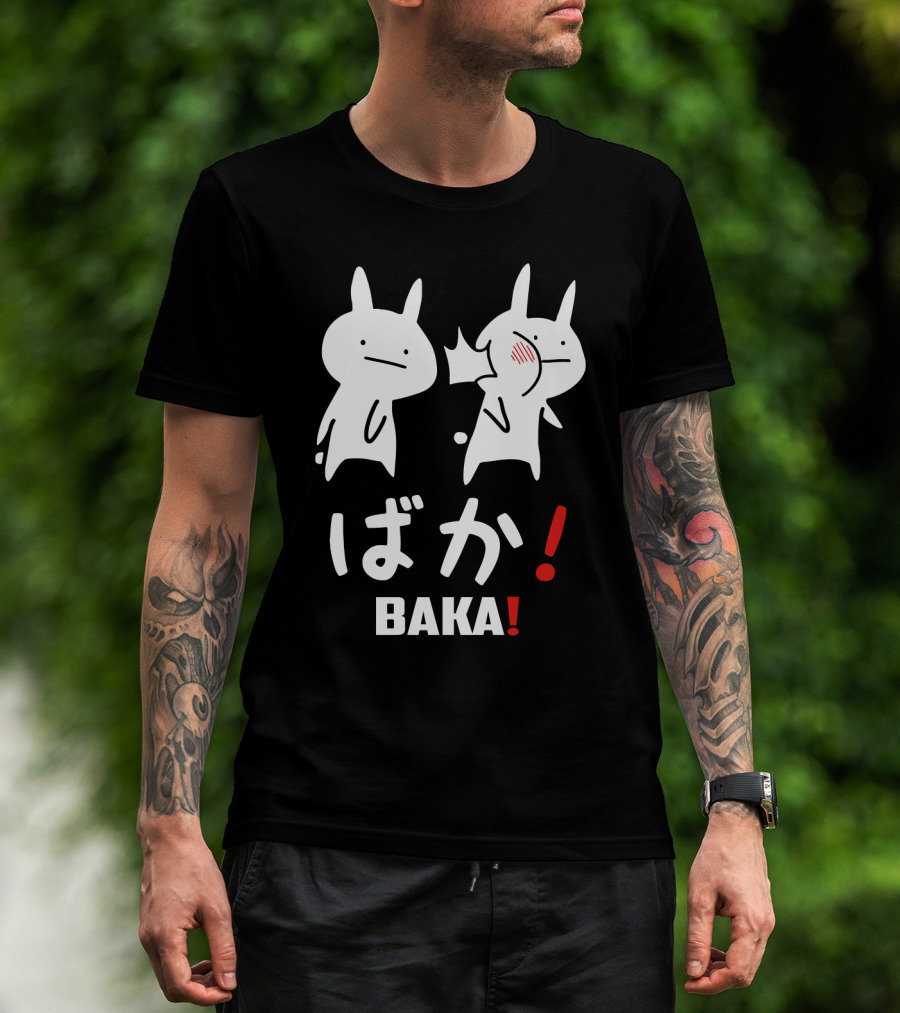 Anime Baka Rabbit Slap BAKA Japanese T-Shirt